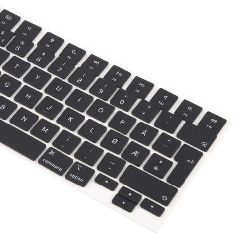 Lot de 10 touches de raccourci pour MacBook A2681, A2941, A3113, A3114, version UK, langue : Norvège SH44091099-03